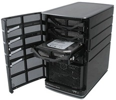 HP MediaSmart Server Drive Bays