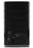 HP MediaSmart Server Back View