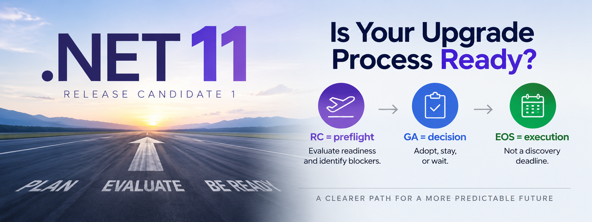 .NET 11 RC1 Is Here. Is Your Upgrade Process Ready?