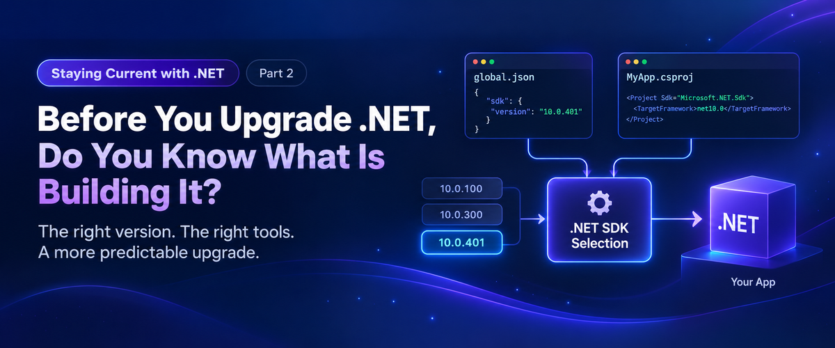 Before You Upgrade .NET, Do You Know What Is Building It?