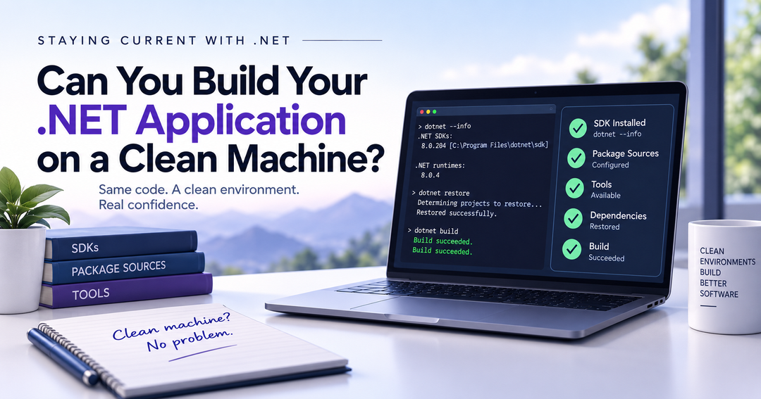 Can You Build Your .NET Application on a Clean Machine?