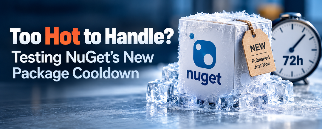 NuGet package cooling beside a 72-hour clock: Too Hot to Handle?